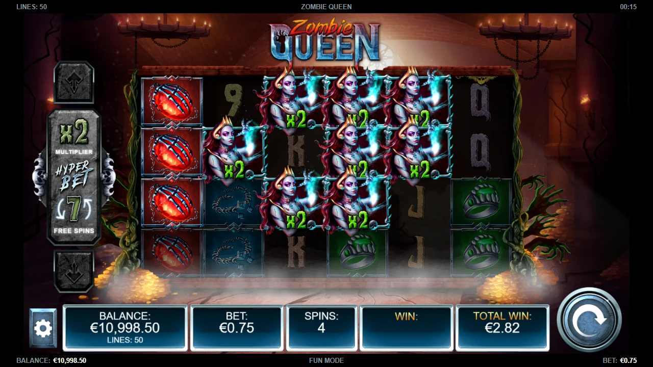 Zombie Queen — Bonusrunden er i gang