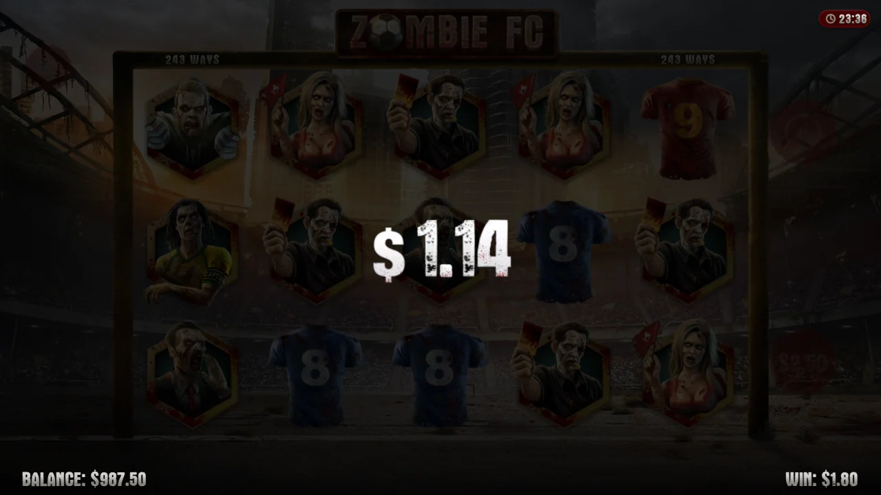 Zombie FC — En gevinstkombinasjon avregnes