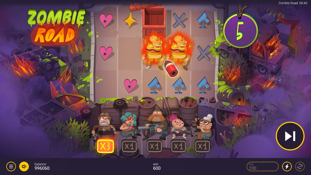 Zombie Road — Bonusrunden er i gang