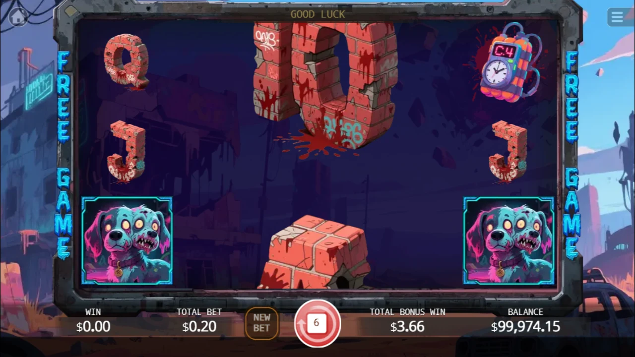 Zombie Siege — Bonusrunden er i gang