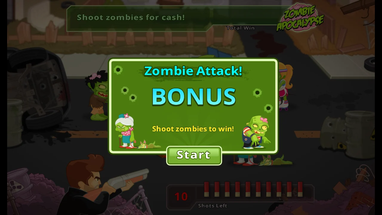 Zombie Apocalypse — Bonusrunden er i gang